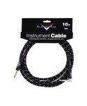 Cable Acodado Jack-Jack Fender Black Tweed 3 m.