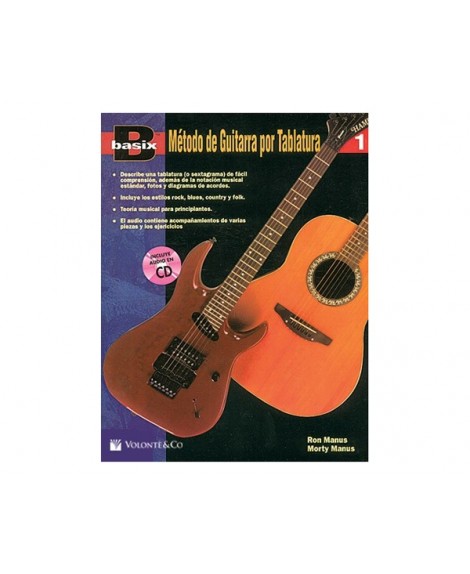 Método Guitarra Tablatura Vol. 1 Basix