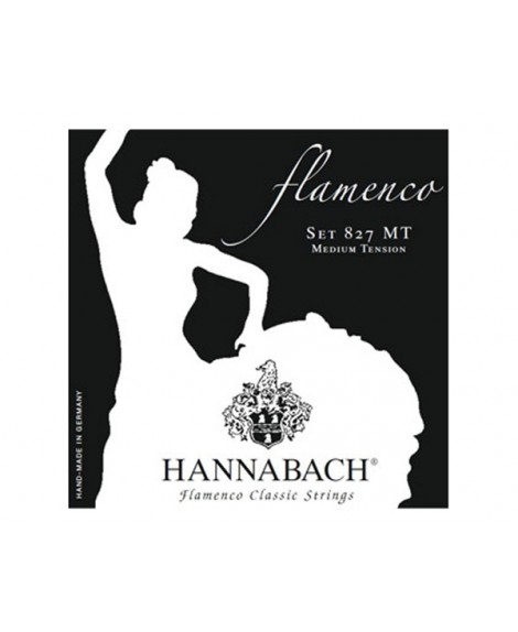 Juego Cuerdas Guitarra Clásica Hannabach Flamenco 827 MT