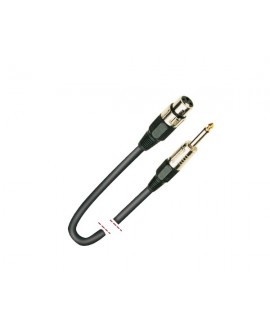 Cable Micrófono XLR Macho - Jack Macho Work K-31