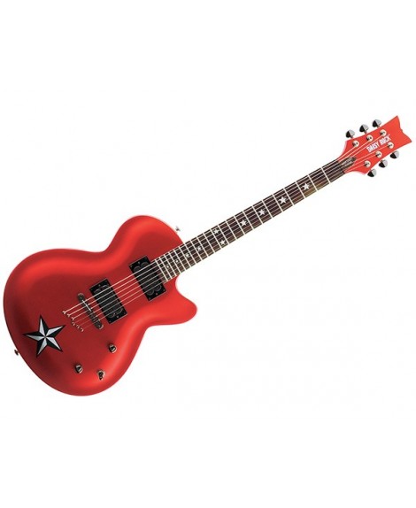 Guitarra Eléctrica Daisy Rock Rock Candy Custom Red Star