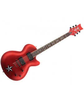 Guitarra Eléctrica Daisy Rock Rock Candy Custom Special Red Star
