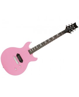 Guitarra Eléctrica Daisy Rock Stardust Elite Rebel Sheena Pink