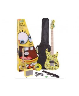 Pack Guitarra Eléctrica Bob Esponja Yellow SBE0FTYL