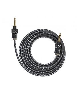 Cable Bullet Cable Dados Negros 3,6m