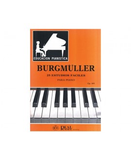 25 Estudios Fáciles para Piano Burgmüller Op 100