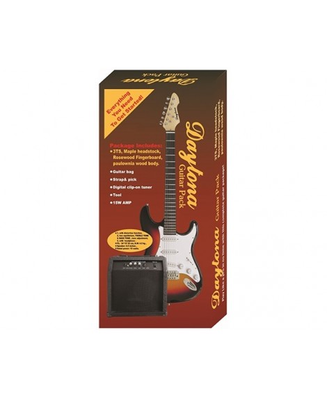 Pack Guitarra Eléctrica Daytona Stratocaster