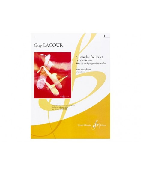 50 Etudes Faciles et Progressives Vol. 1 Guy Lacour