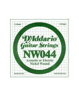 Cuerda Guitarra Eléctrica D´Addario NW-044