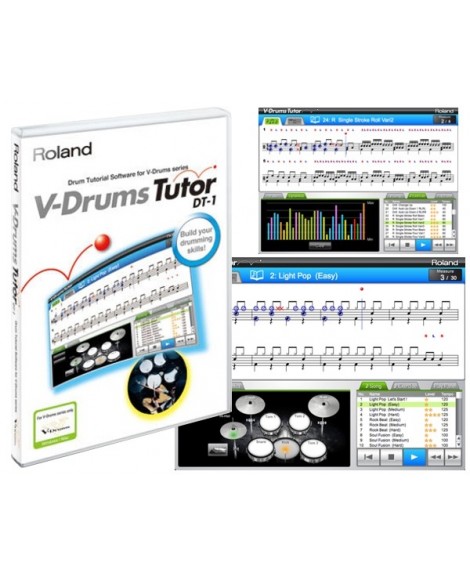 Software Tutorial V-Drums Roland DT-1