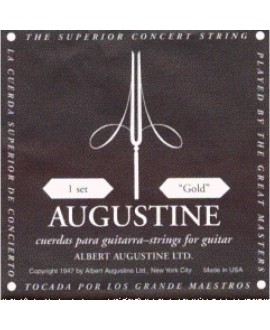 Cuerda 1ª Guitarra Clásica Augustine Negra