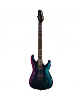 Guitarra Eléctrica Baritone Chapman ML1BP-MOD-MOP Morpheus Purple Flip