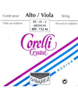 Cuerda 2ª Viola Corelli Crystal 732-M