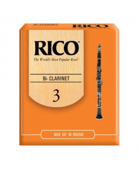 Caja 10 Cañas Clarinete Rico by D'Addario 3