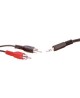 Cable Inyectado 2RCA - Mini Jack Stereo 2m