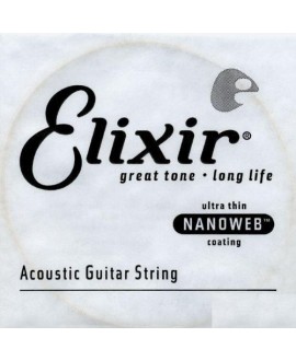 Cuerda Acústica Elixir Nanoweb 022B