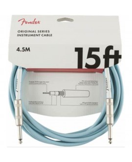 Cable Jack Fender 099-0515-003 Original Series Azul 4,5 metros
