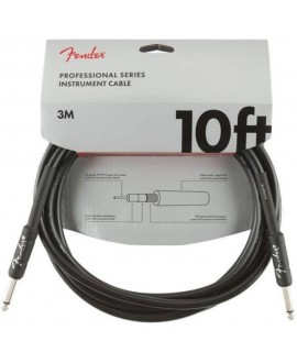 Cable Jack Fender 099-0820-024 Professional Series Negro 3m