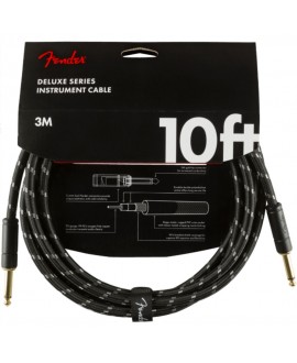 Cable Jack Fender 099-0820-092 Deluxe Series Tweed Negro 3m