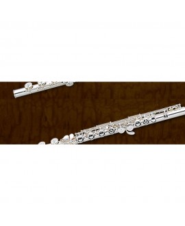 Flauta Pearl 665-RE Quantz Platos Abiertos Desalineados Mecanismo Mi